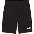 Puma Essentials No. 1 Logo Jersey 10"Shorts Men, Clothing, Black, M