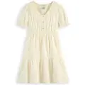 Scotch & Soda Delicate Ditsy Kort Ermet Kort Kjole