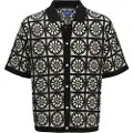 Jack & Jones Cartagena Crochet Genser Med Korte Ermer