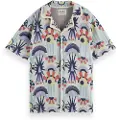 Scotch & Soda 180086 Kortarmet Skjorte