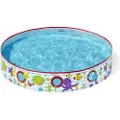 Bestway 55029, Oppblåsbart basseng, 340 l, Rund, 2 år, PVC, Vinyl, Flerfarget