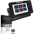 Raymarine Element 7hv Wifi Western Europe 7´´ Plotter Med Svinger Og Kartografi