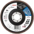 Bosch Accesorios X551 Flappe Slipeskive 125 Mm 40 Stykker