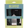 Cozze BBQ-sett 4 deler: Spatel, Grilltang, Grillbørste og Grillhanske