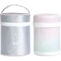 Saro Steel Food Flask With Carrying Termisk Bag