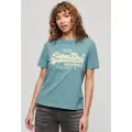 Superdry Embroidered Vl Relaxed Kortarmet T-skjorte