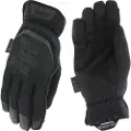 Mechanix Gloves FastFit sort, størrelse XXL. Rynket mansjett, 0,6 mm kunstskinn, TrekDry, berøringsskjermteknologi