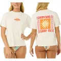 Rip Curl Cala Vadella Surflite Crop Kortarmet T-skjorte