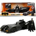 Jada Batman Metallfigur Av Batmobilen Fra 1989