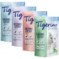 Tigerino Blandet prøvepakke: Tigerino Crystals kattesand 6 x 5 l - 6 x 5 L (Classic, Lavender, Flower Power, Aloe Vera)