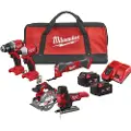 Milwaukee elverktøysett i 9 deler (M18 BLCPP5A-502B)
