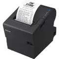 Epson TM-T88VII (112): USB Eth Serial PS Buzz Black POS Skriver - Sort/hvit - Termisk