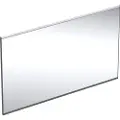 Geberit Spejl option plus sort m/lys 1200x700mm