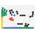 Lena Mosaic Set color 15 mm 120 pcs, 3 år, Gutt/Jente, Førskole, Flerfarget, 120 stykker, Europa