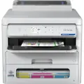 Epson WorkForce Pro EP-C800RDW - Skriver - farge - Dupleks - ink-jet - A4/Legal - 4800 x 1200 dpi - opp til 25 spm (mono) / inntil 25 spm (farge) - kapasitet: 330 ark - USB 2.0, Gigabit LAN, Wi-Fi(ac)