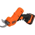 Black & Decker Akku-Gartenschere 18V/2.0Ah BCPP18D1, Elektrisk blikksaks, Oransje, 2,5 cm, Batteri, 2 Ah, 18 V