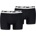 Puma Boxer Briefs (2-Pack) Men, Clothing, Black, 4