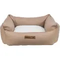 Trixie Farello bed, square, 80 × 60 cm, brown/white