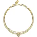 La Petite Story Love Br Yg 2 Heart 16+3 Cm Armbånd