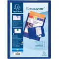 Exacompta Kreacover - 2-fliksfolder - for A4 - blå