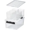 Orthex SmartStore Classic 15 storage box with lid + 6 inner parts