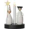 Star Trading Star TradingLysestake Christmas Joy LuciaHvitAdventsstakerFra Homeroom