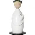 Star Trading Star TradingLysestake Lucia Classic høyde 24 cmHvitAdventsstakerFra Homeroom