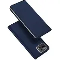 DUX Asus Zenfone 12 Ultra Skin Pro Flip-deksel - Blå