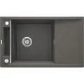 Deante Zrm T113 Magnetisk Granittvask Med 1 Kum Og Avrenningsfelt