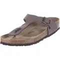 Birkenstock for woman. 43751 Gizeh Birko-Flor taupe sandals (40), Flat, None, Casual