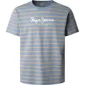 Pepe Jeans Striped Eggo Kortarmet T-skjorte