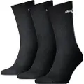 Puma Crew Sock (3-Pack) Men, Clothing, Black, 39-42