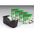 3M Borddisp. C60 +4rl tape 19mmx33m sort