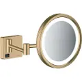 Hansgrohe Kosmetikspejl AddStoris m/lys bør.bronze