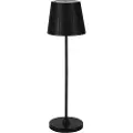 Eglo CABOZO udendørs genopladelig batteri bordlampe i sort