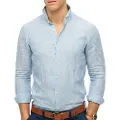 Superdry Vacation Linen Skjorte Med Lange Ermer