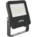 Opple Lighting LEDFlood-E3 Re144-30W-830-BL, Sort, IP66, Aluminium, Polykarbonat (PC), Herdet glass, I, IK07, 1 m