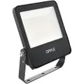 Opple Lighting LEDFlood-E3 Re170-50W-830-BL, Sort, IP66, Aluminium, Polykarbonat (PC), Herdet glass, I, IK07, 1 m