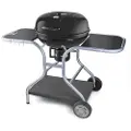 Fieldmann FZG 1014, Grill, Kull (drivstoff), Grid, Sort, Rustfritt stål, 2 hjul, 4 ben