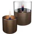 Tenderflame Lilly 8/10 Gavesett, Chocolate Glass