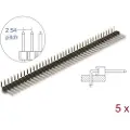 DeLOCK - Connector - polyester - svart (en pakke 5)
