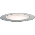 Paulmann 939.53, Gulvlys, Sort, Sølv, Plast, Rustfritt stål, IP65, Fasade, III