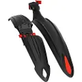 Fischer sykkelsprutbeskyttelsessett 66,00 cm (26) - 29 (66,04 - 73,66 cm) laget av plast, med hurtigutløser, for feste - 1 stk (85968)