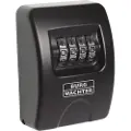 BURG-WÄCHTER Key Safe, Svart, Kombinasjonslås, 61 x 39 x 85 mm