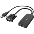 Hama Usb Full Hd Hdmi Til Vga-adapter