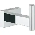 GROHE Essentials Cube, Innendørs, Håndklekrok, Kromfarget, Metall, Rektangel