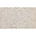 Wenko BAMBOO bambusmatte, baderomsteppe, hvit, WENKO