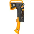 Fiskars X14, Enkel øks, Øks for kutting, 1 stykker, Sort, Oransje, 355 mm, 13 cm