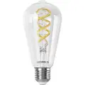 Ledvance SMART+ - LED-filamentlyspære - form: ST64 - klar finish - E27 - 4.8 W (ekvivalent 40 W) - klasse F - RGBTW-lys - 2700-6500 K - blank