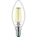Philips LED-lyspære B35 Candle 2.3W840 (40W) clear E14